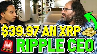 Ripple CEO Explains "XRP will be Backed by something better then GOLD" (MUST WATCH)
