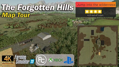 The Forgotten Hills | Map Tour | Farming Simulator 22