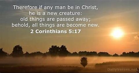 NEW CREATION IN CHRIST!!! PART 15 ODF 32 IMPT THINGS IN CHRIST!!!