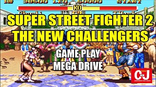 Super Street Fighter 2 The New Challengers para Mega Drive (Game Play)