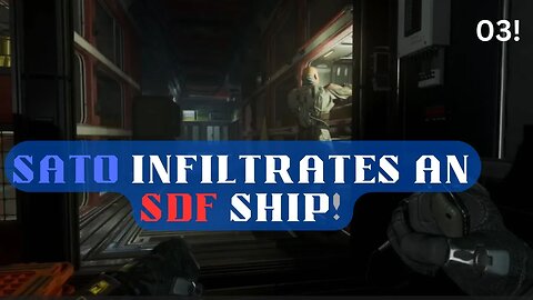 Call of Duty Infinite Warfare PS5 Walkthrough Part 3 - SATO Infiltrates an SDF Ship