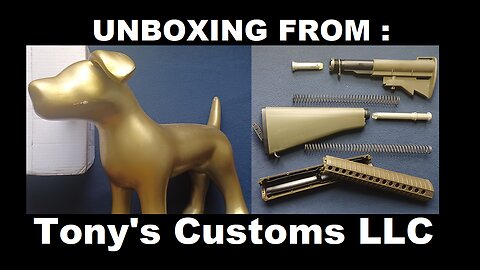 UNBOXING 190: Tony's Customs LLC, OD Green! CAR/AR stocks and handguard