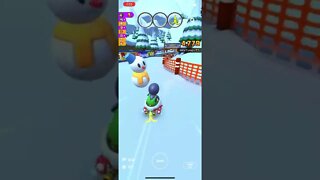 Mario Kart Tour - Blue Flower Glider Gameplay (Wario vs. Waluigi Tour Premium Challenges Reward)