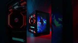 Gaming/Streaming Computer Build w/LCD Screen!! #gaming #streamingpcbuild #gamingcommunity #pcbuild