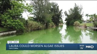 Tropical Storm Laura could cause increase in blue-green algae if it hits Southwest Florida