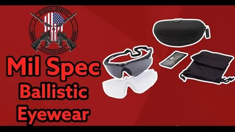 Mil Spec Ballistic Eyewear | Safety First