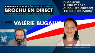Valérie Bugault | Brochu en Direct du Dimanche