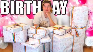 Jamie's SURPRISE birthday present OPENING 🎁