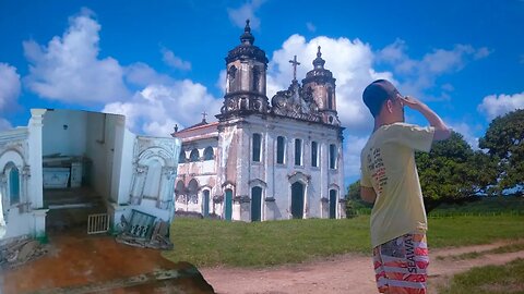 entramos na igreja abandonada da fazenda do prefeito 😱😱😱