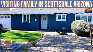 Visiting My Family at their Airbnb In Scottsdale Arizona | Family Vlog