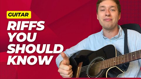 Guitar Riffs To Know