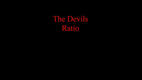 Check out WDRs Theory called The devils ratio