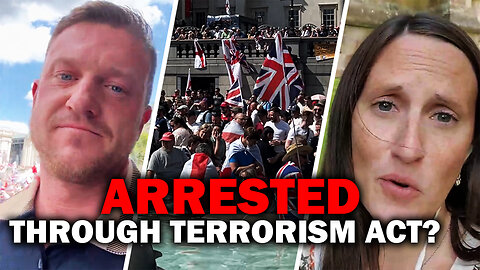 Tommy Robinson arrested under UK Terrorism Act