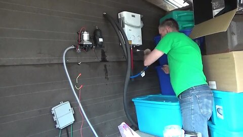 Hot & Cold Running Water In Off Grid Tiny Home