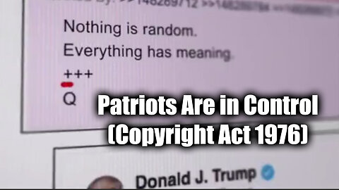 Patriots Are in Control (Copyright Act 1976)