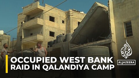 Israeli military demolishes slain Palestinian man’s home in Qalandiya camp| A-Dream ✅