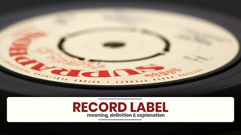 What is RECORD LABEL?