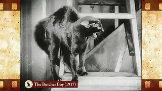 The Butcher Boy (1917) 🐱 Cat Movies 🎥🐈