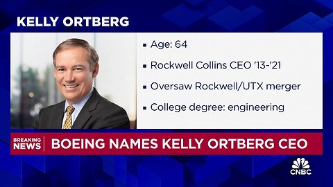 Boeing names Kelly Ortberg as CEO | U.S. NEWS ✅