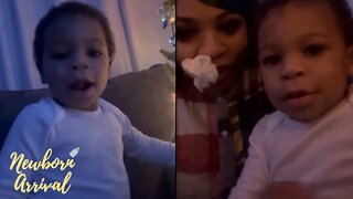 NBA Youngboy & Arcola's Son Kaell Insist On Talking To Mommy's Followers! 🗣