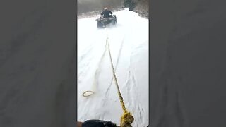 4-Wheeler Snowboarding