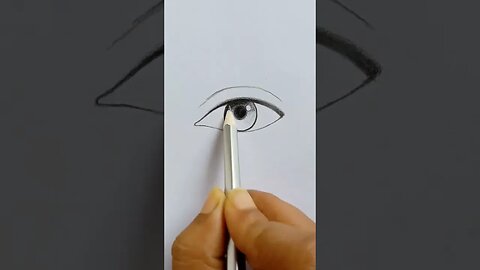 how to draw eye sketch easy#youtube