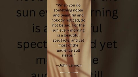 The Quote Of ---John Lennon #shorts #reels https://www.youtube.com/UCzZu16HUloE3Uf0SM1bLeQA