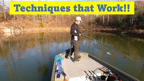 Early Spring Jerk Bait Techniques That Work! #fishing