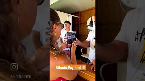 Bitcoin Payments at BamBamBeach Portugal 🏝️ #getbitcoin #bitcointrading #bitcoin