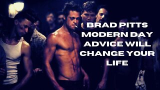 Brad Pitt Tyler Durden Fight Club Speech About Modern Life