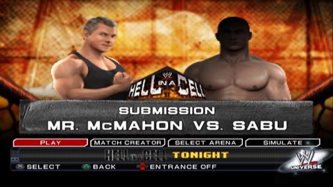 WWE SmackDown vs. Raw 2011 Mr. McMahon vs Sabu