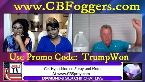 Bill Maher joins Diamond and Silk to discuss his New Product, The Fogger.
