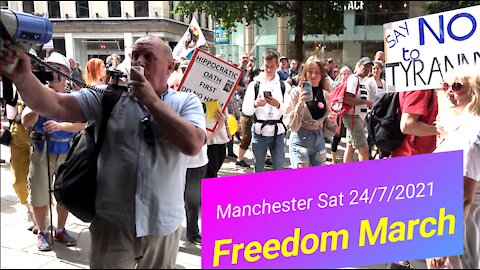 Manchester Freedom March