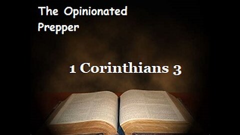 1 Corinthians 3 Bible Study