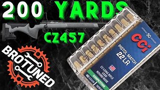 CZ 457 LRP - CCI Pistol Match Competition - 200 Yards - IBI Barrel