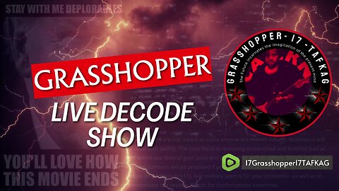 Grasshopper Live Decode Show - July 1st 2024