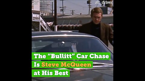 The “Bullitt” Car Chase Is Steve McQueen at His Best