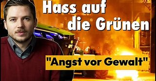 Machen sich Grüne selbst zum Opfer? Grüne haben Angst vor Gewalt