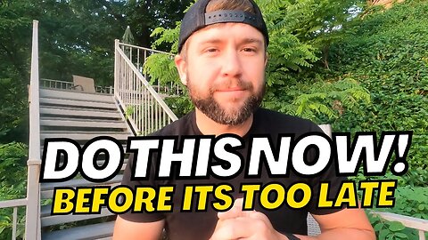 7 Major Things You NEED To DO NOW! | Will Change EVERYTHING About Your Life