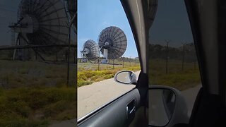 Satellite dishes everywhere near Perris CA