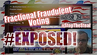Fractional Voting #EXPOSED! #CNN & CrookedDNC Busted X22 Report Has the Real-time Video Evidence