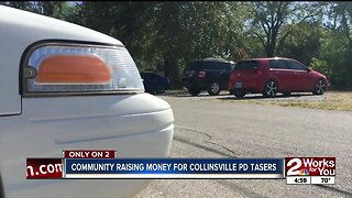 Community raising money for Collinsville PD tasers