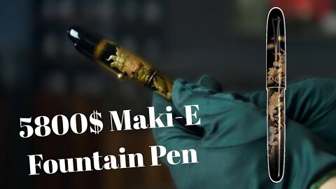 the craziest Maki-E Fountain Pen: Namiki Lioness and Cubs