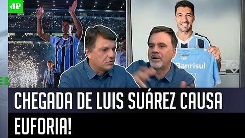 "É FANTÁSTICO, é uma das MAIORES CONTRATAÇÕES da…" Beting EXALTA chegada de Luis Suárez ao Grêmio!