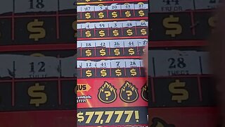 Hot 7 Lottery Ticket #shorts #lottery