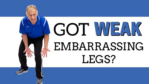 Got Weak Embarrassing Legs At Home, Resistance Exercises Will Build & Define Leg Muscles