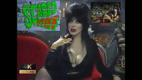 "Scared Stiff" (4k) 1996 Elvira Pinball Machine Promotional Video (Bally Games) (90's Ad)