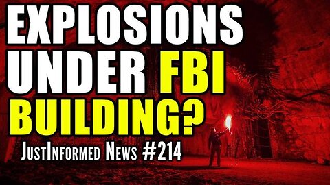 Were EXPLOSIONS Under DC FBI Building Really D.U.M.B.s Being Destroyed?