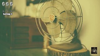 Pedestal Fan Setting 3. Sounds that can help with relaxing, sleeping and more. ASMR.