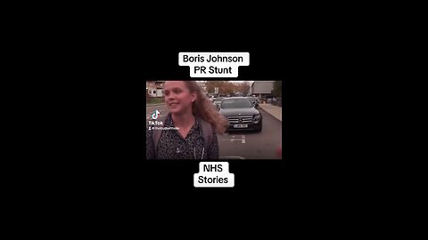 Boris Johnson NHS PR-stunt